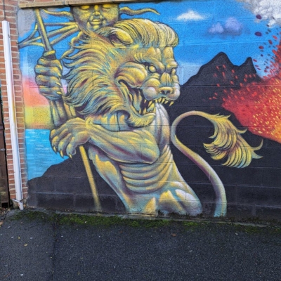 Zoom  sur d&eacute;coration – Lion d&rsquo;Arras – MISTER D