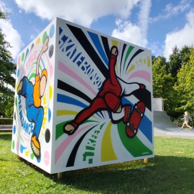 Atelier participatif - th&egrave;me JO 2024 - Saint Laurent Blangy - Adrien et Jerome D.