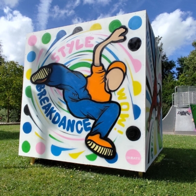 Atelier participatif - th&egrave;me JO 2024 - Saint Laurent Blangy - Adrien et Jerome D.