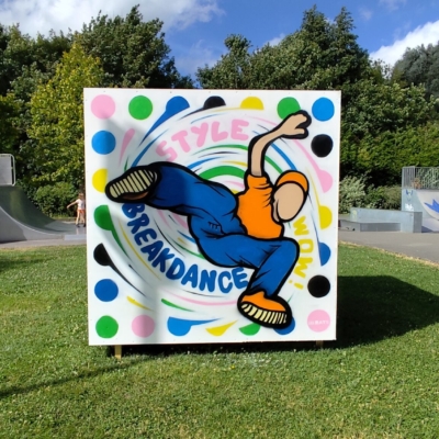 Atelier participatif - th&egrave;me JO 2024 - Saint Laurent Blangy - Adrien et Jerome D.