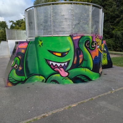 D&eacute;coration th&egrave;me libre, Skate parc – SAINT LAURENT BLANGY
